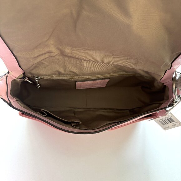 Coach Chelsea Field Bag Pebbled Leather Shoulder Handbag 10893 Blush Pink NEW - Picture 4 of 12